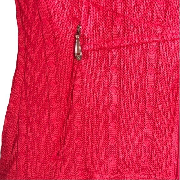 Women’s Spyder Core Sweater | Jacket Dark Pink Full Zip Size XS Pre-Loved - Picture 6 of 16